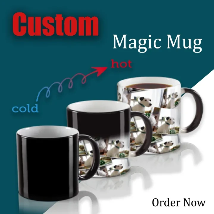 Magic mug Customized with your pic Coffee Mug price in Pakistan