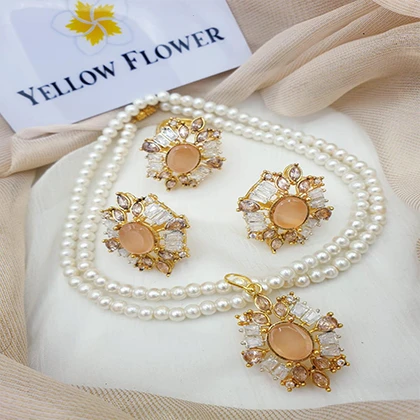 Manjoos Locket Set With Ring price in Pakistan