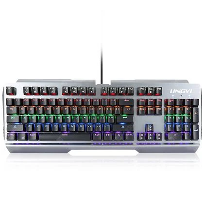 LINGYI NKRO Mechanical Keyboard – Blue Switch,Black&White price in Pakistan