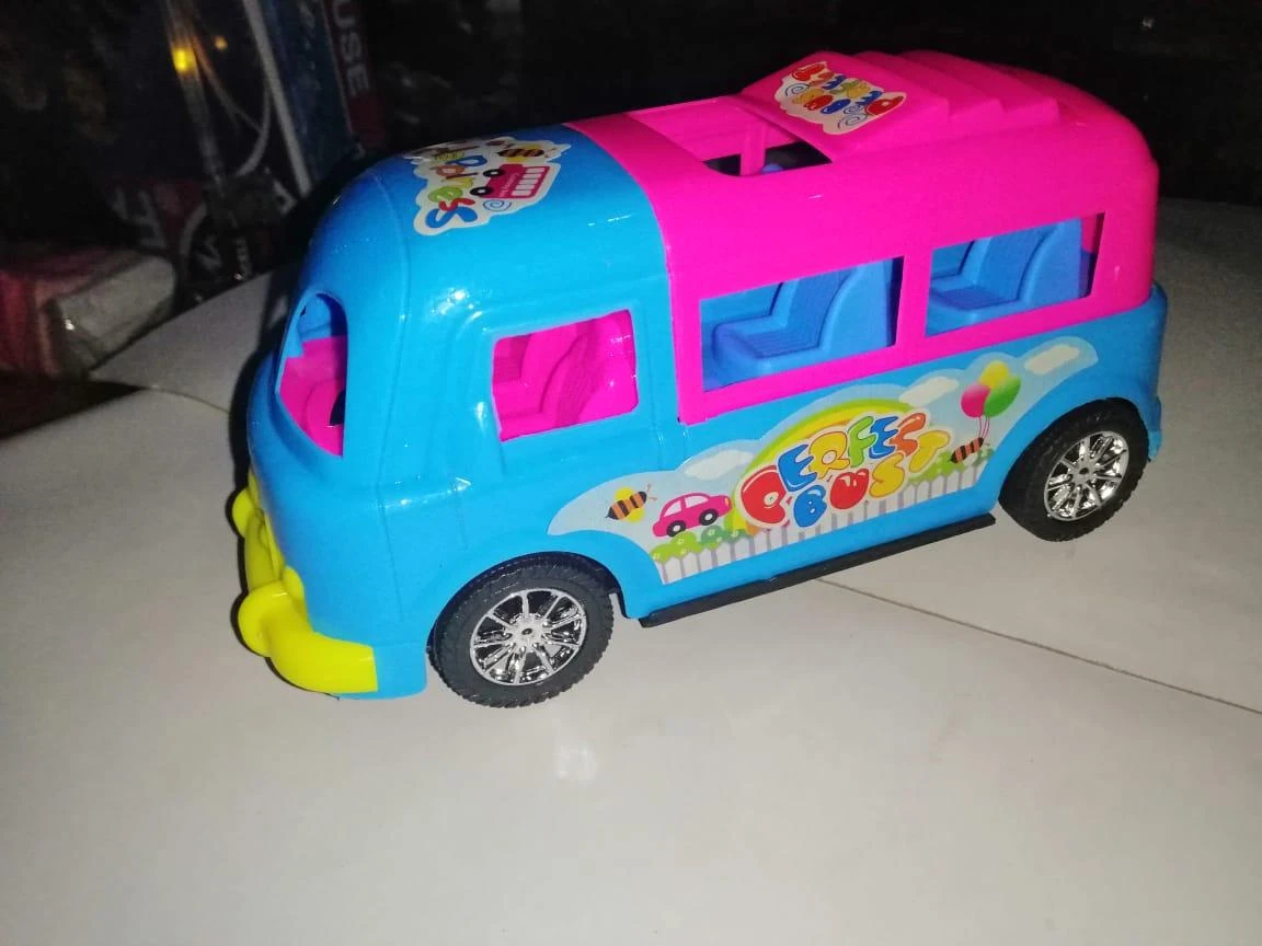 Beautiful Best Pull Back School Bus for Kids price in Pakistan