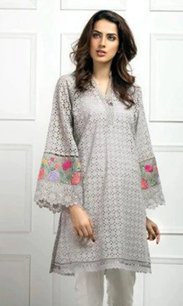 Farida Hasan -2PC Lawn Heavy  Shirt With Embroidered price in Pakistan