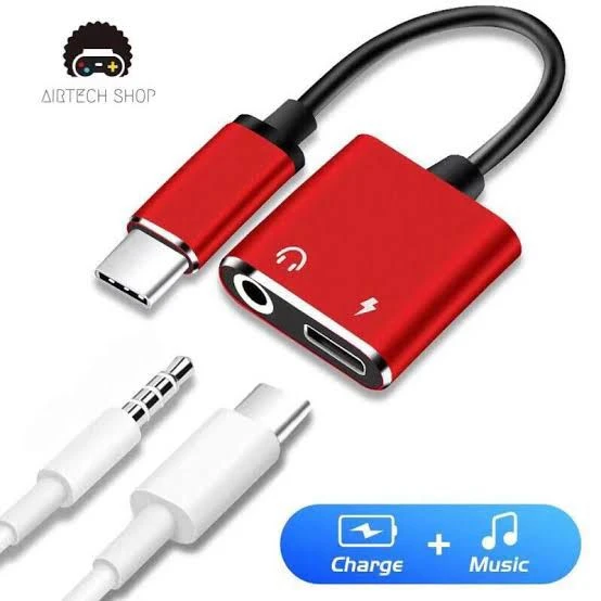 Original GVAAS Red Type C 2in1 Connector price in Pakistan