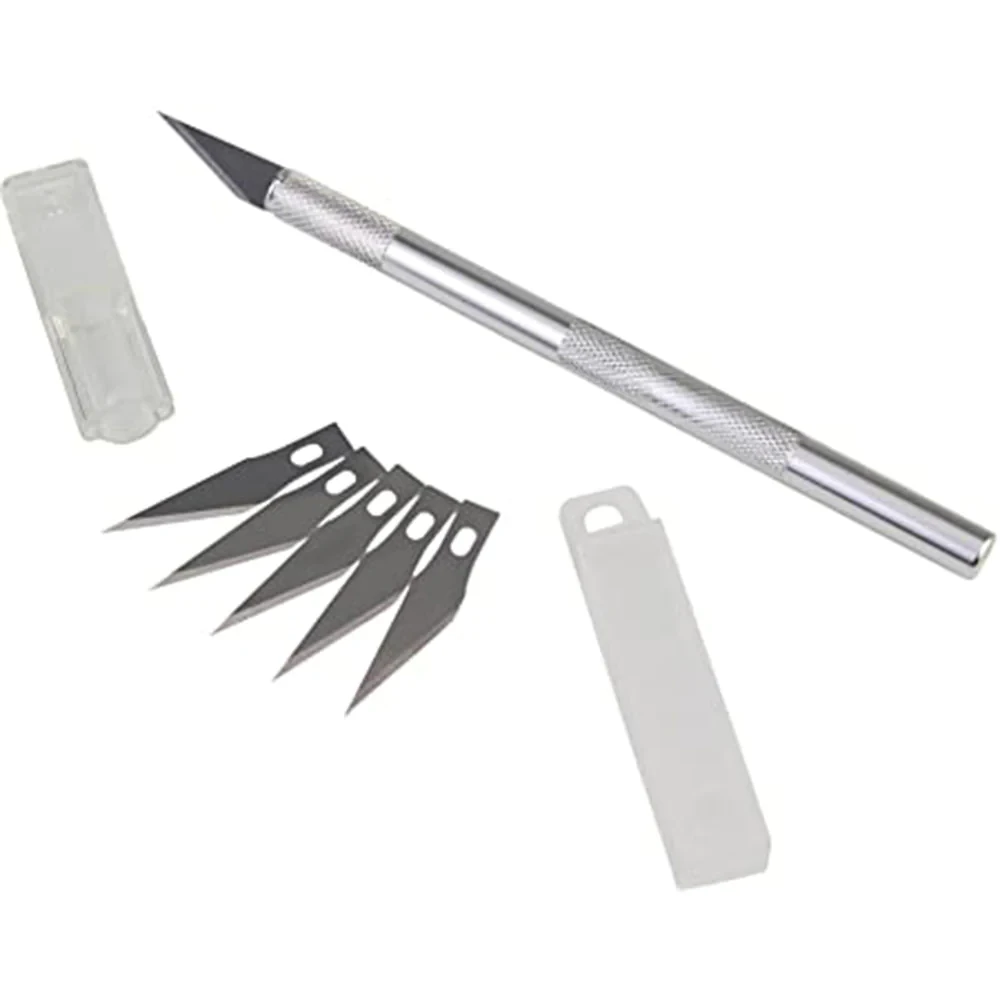 200PCS Replaced Hobby Blade Spare Blades Steel Craft Blades price in Pakistan