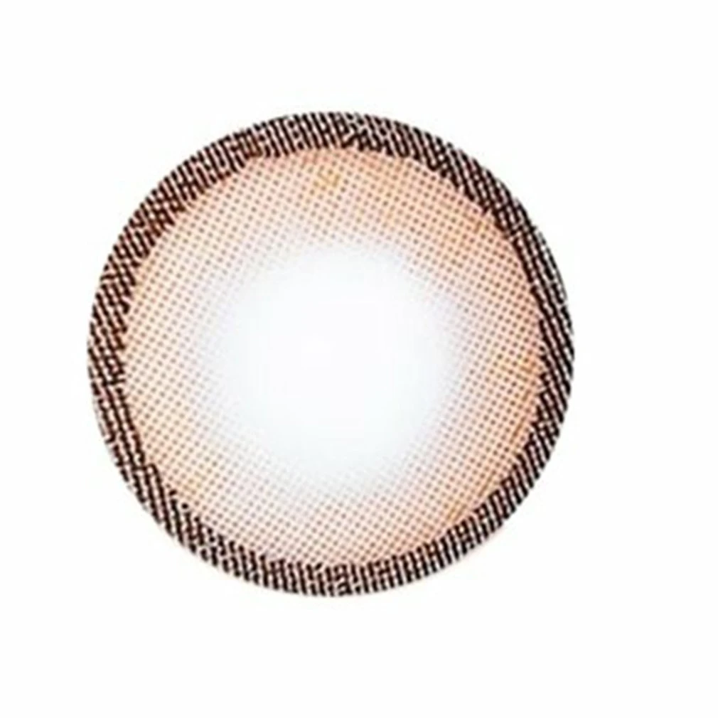 Charming Circle Big Eye Beauty Contact Lens Cosmetic Beauty Tool Daily EyeWear brown price in Pakistan