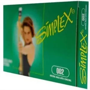 Simplex Super Thin Lubricated Non icidal Natural Male Latex Condom – Pack of 3 price in Pakistan