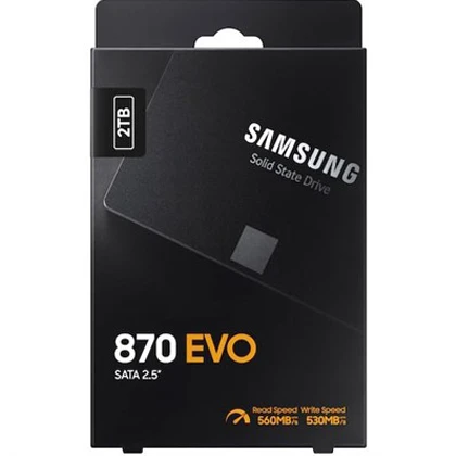 Samsung 870 EVO 2TB SSD SATA 2.5 V-NAND MZ-77E2T0 price in Pakistan