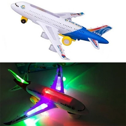 Musical Aeroplane (lights and Music)For kids,Movable Box packed price in Pakistan