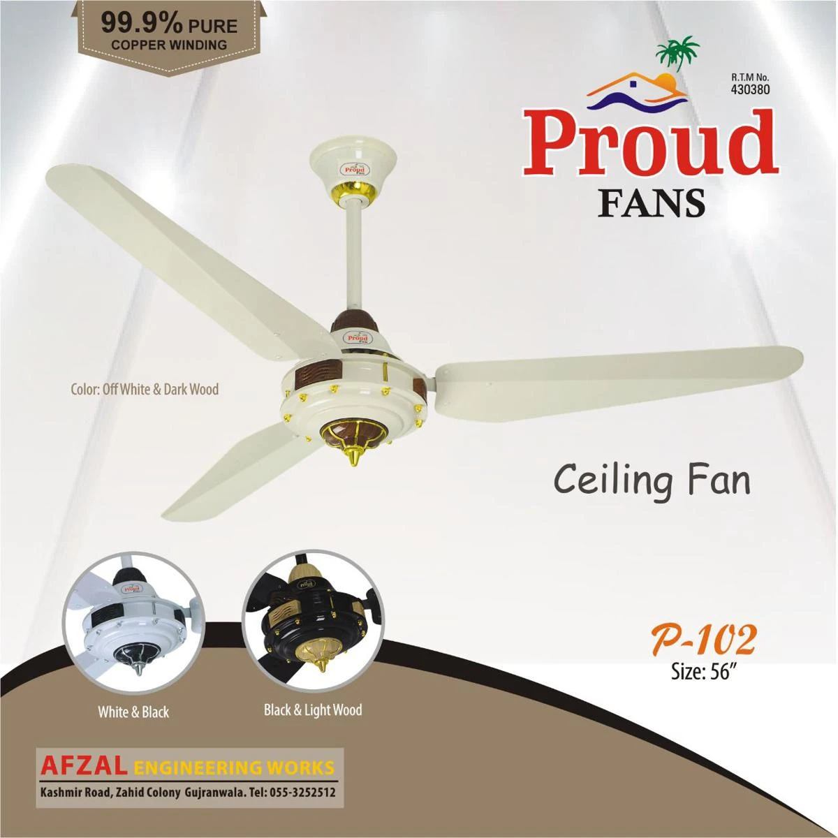 Proud Ceiling Fan AC DC Omega Plus 56 Inch High quality paint for superior finishing Brand Warranty price in Pakistan