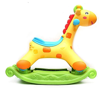 2 in 1 Rocker & Scoot Riding Music And Lights Giraffe For Kids Play Toys                                                                 . price in Pakistan