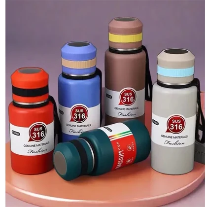 Yellow Gradient Water Bottle – Style 2 price in Pakistan