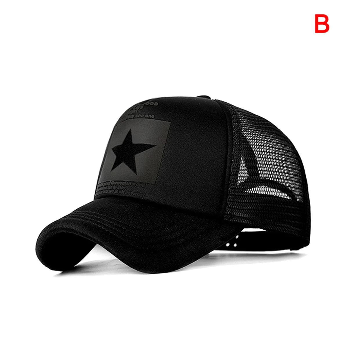 Five Star Pattern Baseball Cap Women Outdoor Baseball Hat Breathable Men price in Pakistan