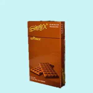 Simplex Flavored Condom CHOCO – 12 Pieces (Super Thin Condoms) price in Pakistan