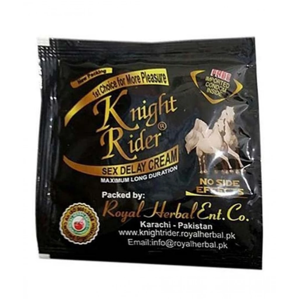 KNIGHT RIDER 1 CONDOM 1 LUBRICANT price in Pakistan