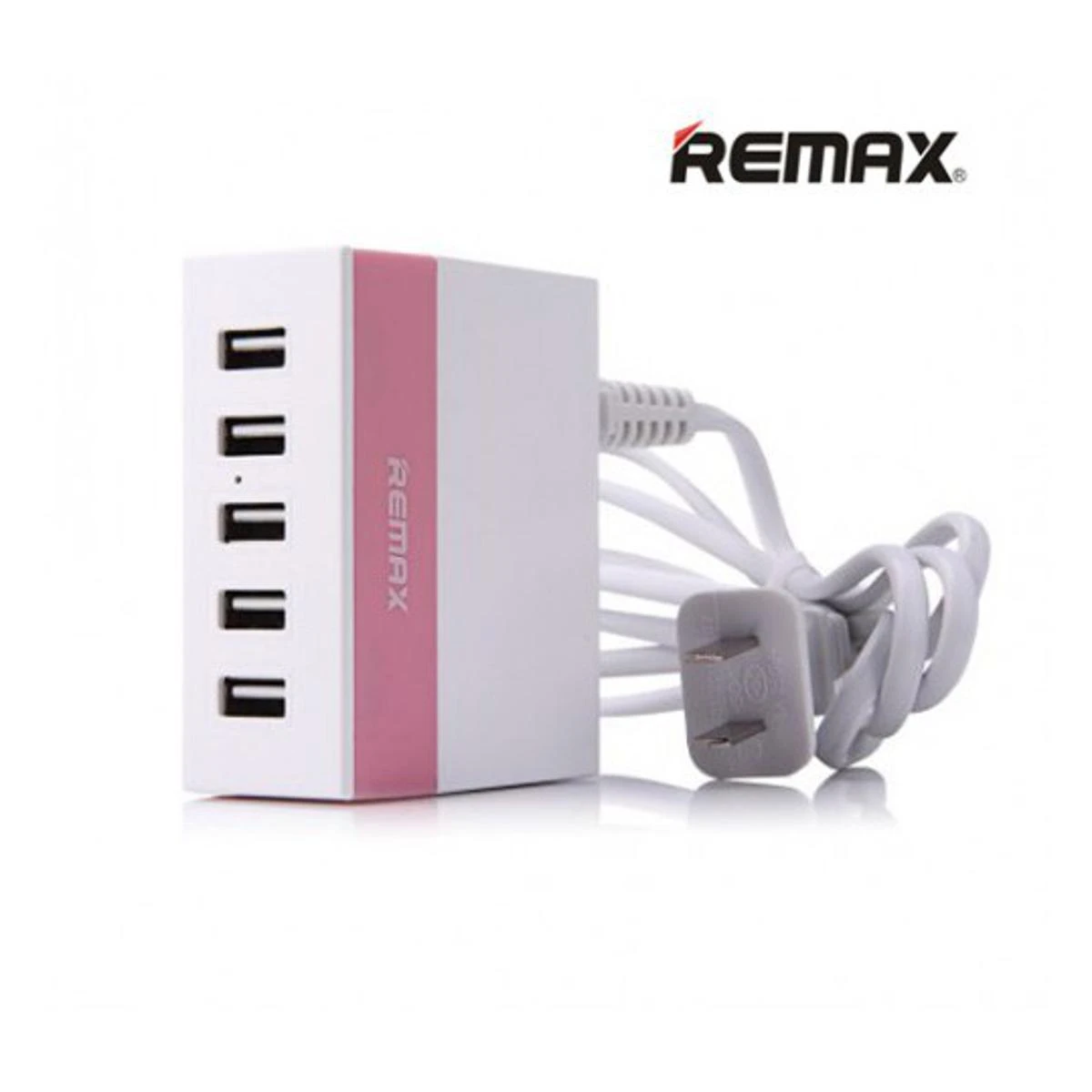 Remax YOUTH SERIES RU-U1 USB Power Adapter 5 USB Ports to Charge 5 Devices price in Pakistan