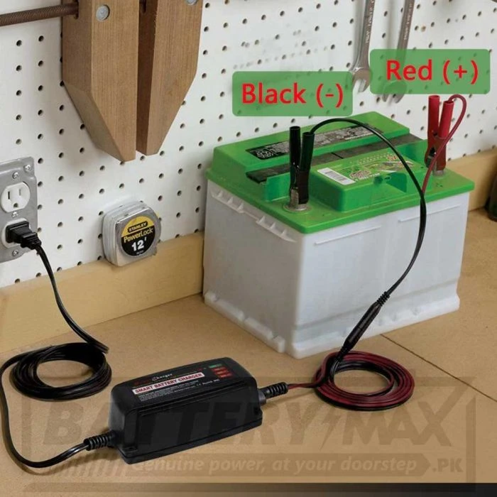 Automatic Car Battery Intelligent Charger Smart Fast Power Charging For Wet Dry Lead Acidd price in Pakistan