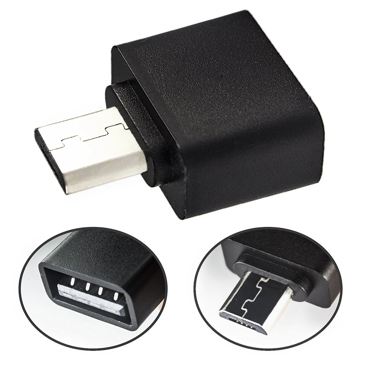 OTG Connector for Connects your smartphone with a USB, Keyboard , mouse , Data USB etc price in Pakistan