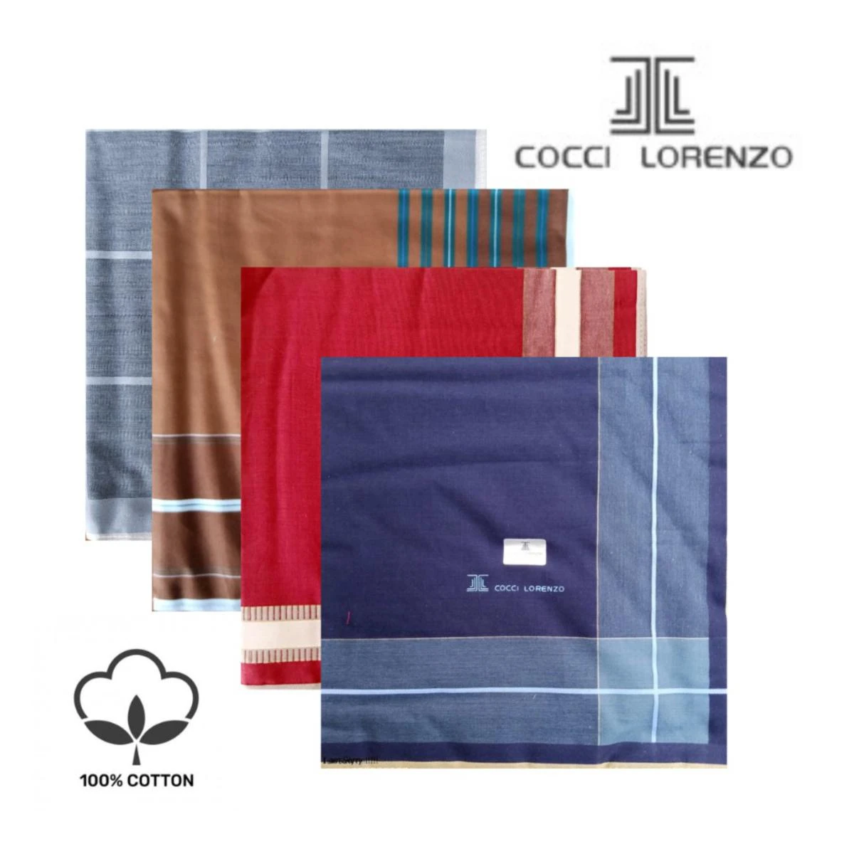 2x piece Cotton Handkerchief for Men and Women – Rumal  RA Digital price in Pakistan