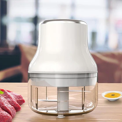 100250ml Rechargeable USB Electric Chopper Meat Grinder Shredder Salad Maker Garlic Onion Slicer Cutter Mixer price in Pakistan