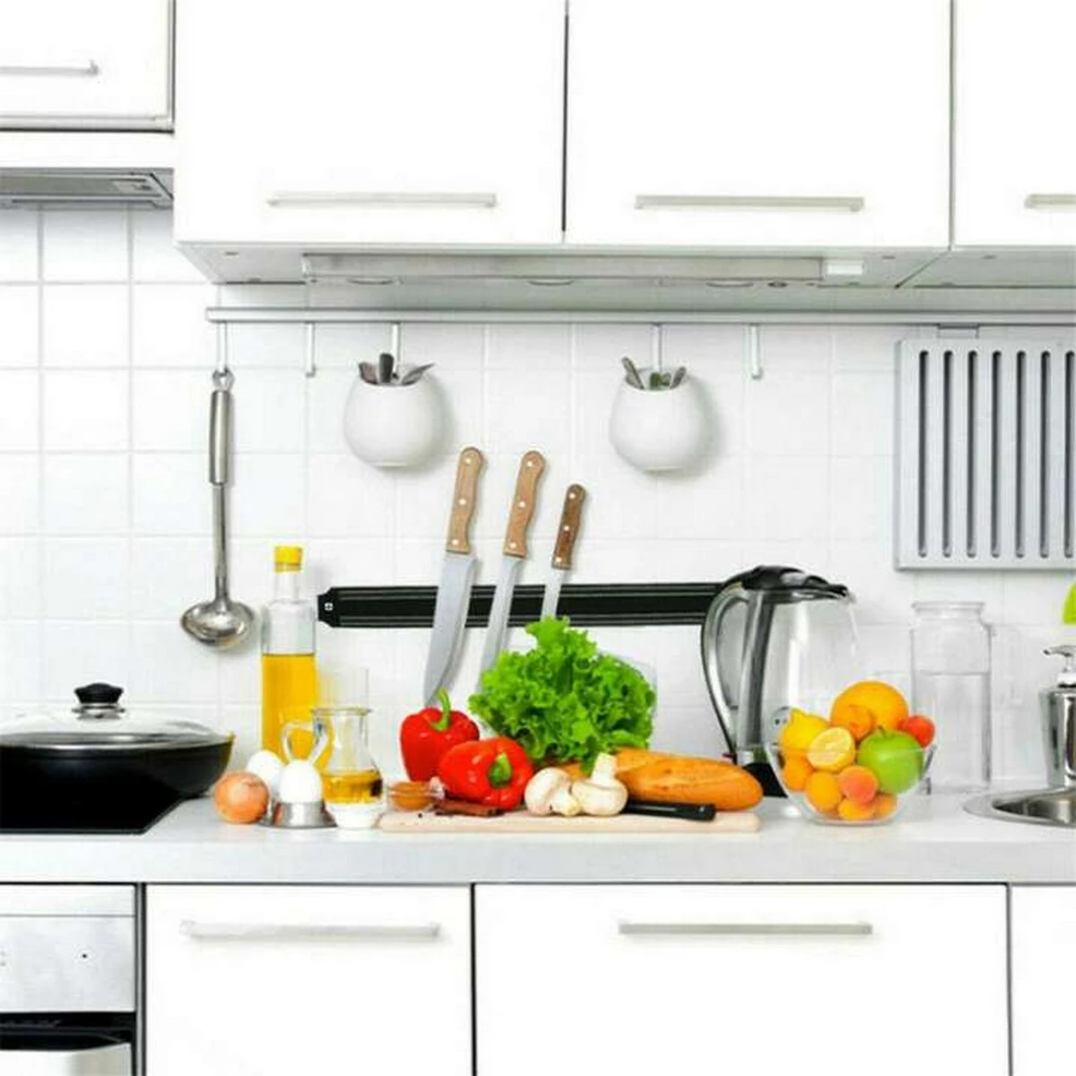 Powerful Magnetic Knife Holder Kitchen Tool – Black price in Pakistan