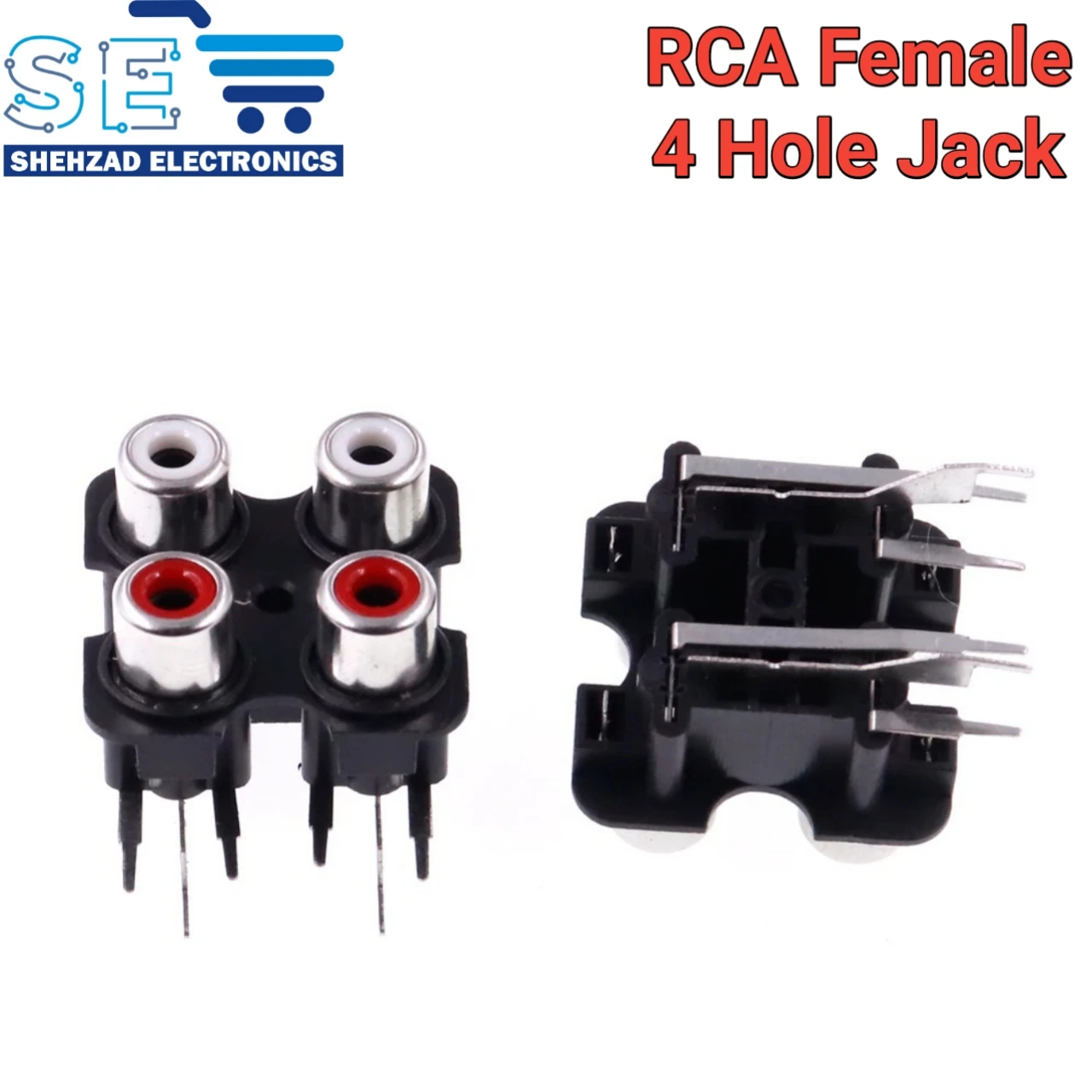 RCA Female Stereo Audio Jack Socket Connector price in Pakistan