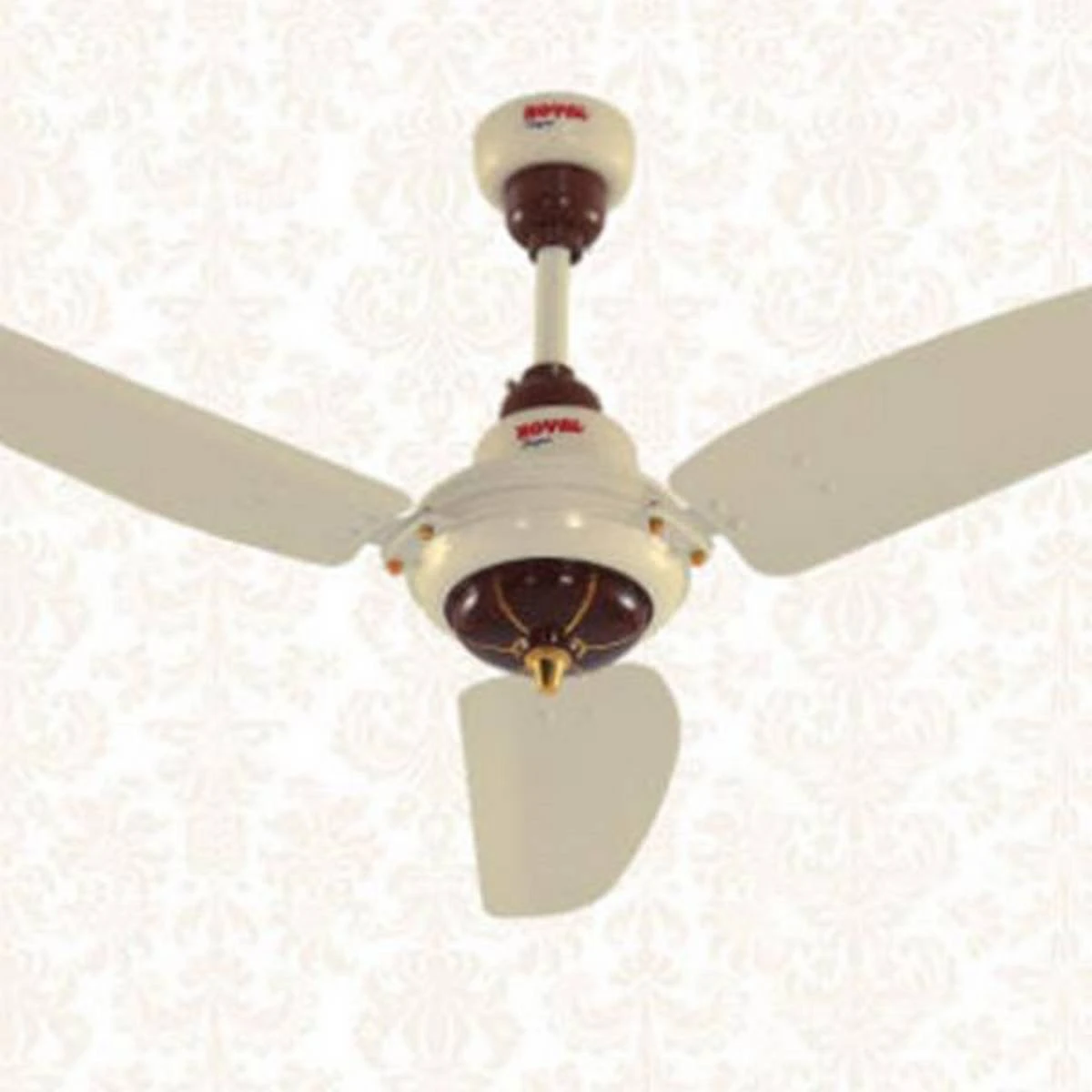 Royal Fans Ceiling Fan – Regent Model – Copper Winding – 56” – Off White Dark Wood price in Pakistan