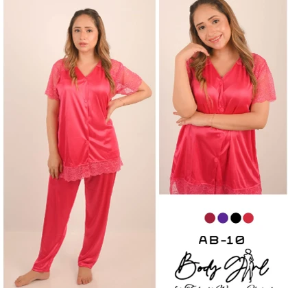 Body Girl 2-Pieces T-Shirt & Trouser For Girls & Women – Magent price in Pakistan