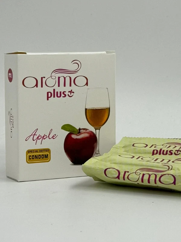 Aroma Plus Apple Special dotted Condoms price in Pakistan