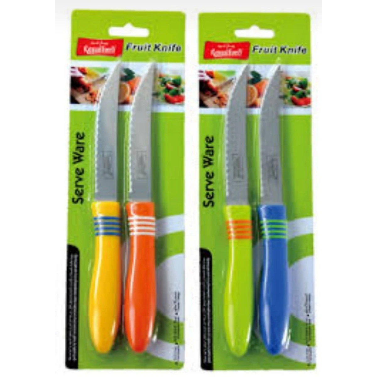 Set of 2 Pcs Knives Set Multicolor price in Pakistan