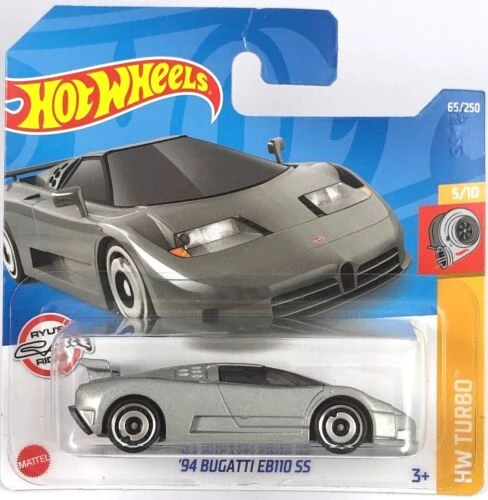 Hot wheels ’94 Bugatti EB110 SS HW Turbo Series Grey price in Pakistan