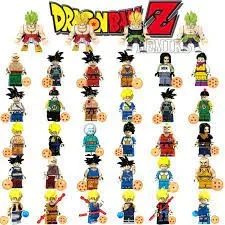 Son Goku Dragon Ball Minifigures Anime Series Vegeta Broli Building Blocks Toys for ldren ColourXP052 price in Pakistan
