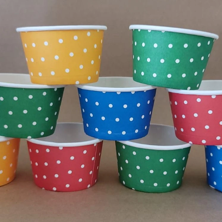 25pcspack x (80ml3oz) Disposable Ice Cream Scoop Paper Cup price in Pakistan