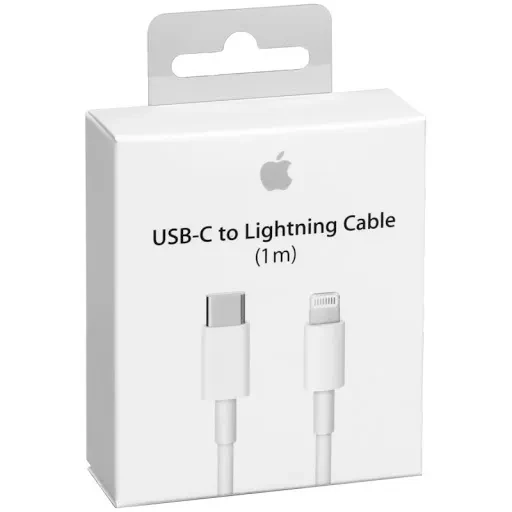 Original Iphone Data Cable USB to Lightning Cable Fast Charging & Data Syncing Compatible All iPhones (1M) price in Pakistan