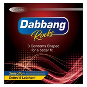 Dabbang Imported -Sensation Condoms -3pcs price in Pakistan