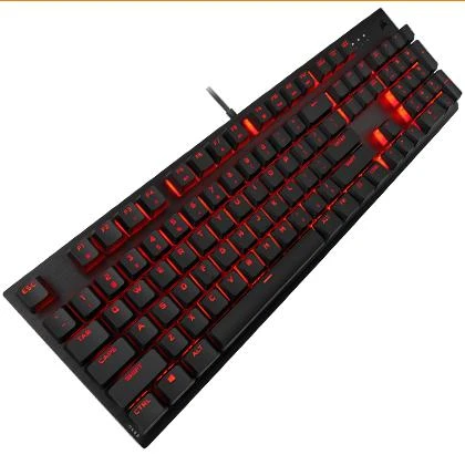 Corsair K60 PRO Mechanical Gaming Keyboard — Red LED — CHERRY VIOLA — Black price in Pakistan
