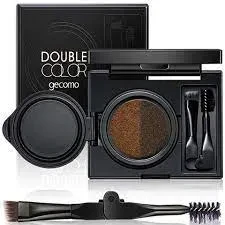 GECOMO Double Color Air Cushion Eyebrow Makeup Dye Palette With Eyebrow Brush price in Pakistan