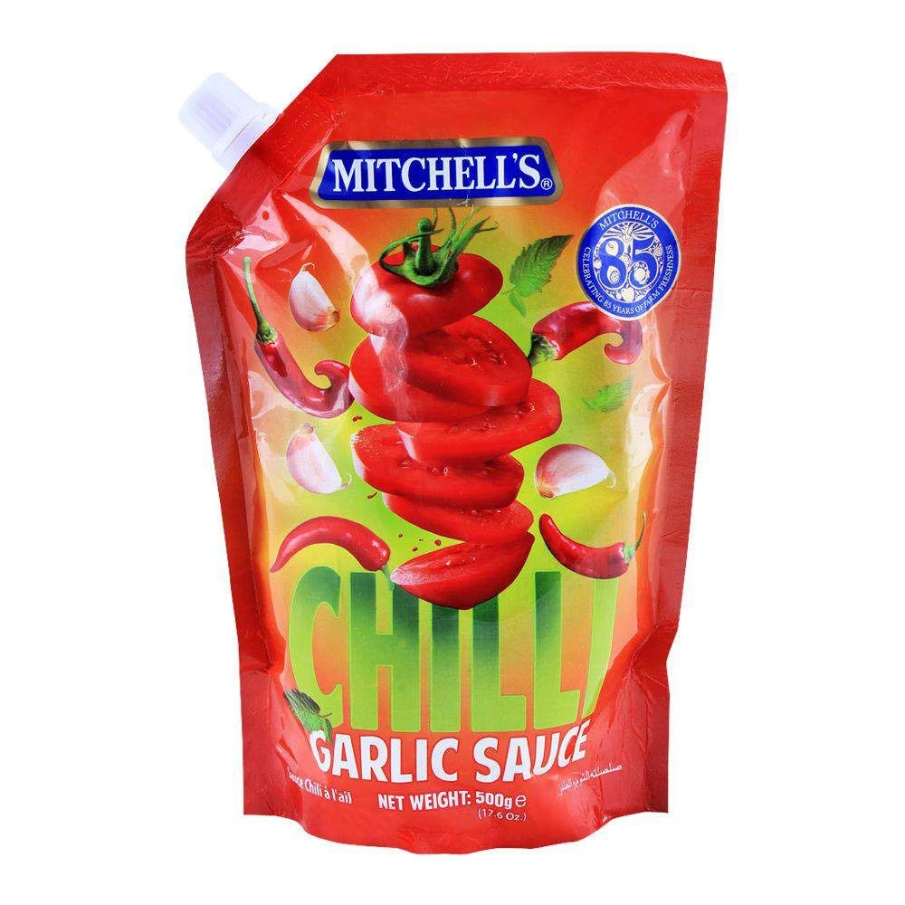 Mitchells Chilli Garlic Sauce 500g (ttO) price in Pakistan