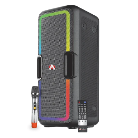 Audionic Hummer H30 Portable Speaker With Wireless MIC Bluetooth Speaker AUX Input USB Supported TWS Function Rechargable price in Pakistan