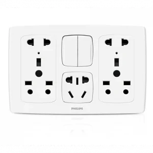 LeafStyle 2 Switch + 2 Multi Socket + 1 socket price in Pakistan