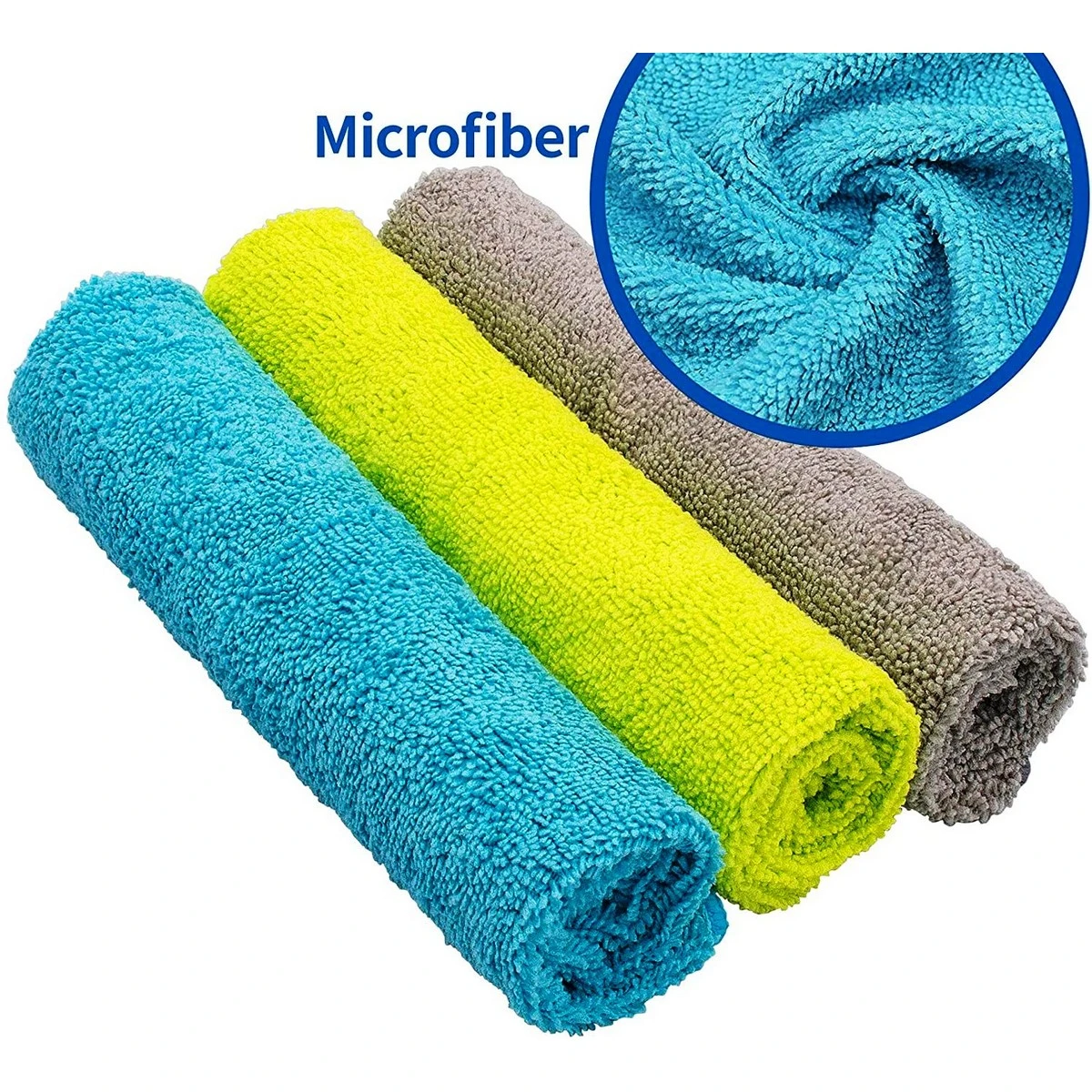 Pack of 6 – Pieces Large & Thick Microfiber Kitchen Cleaning Cloths price in Pakistan