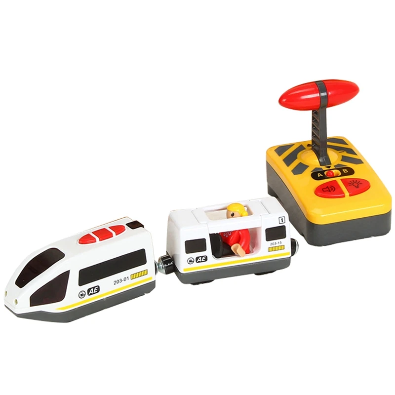 Remote Control Electric Train Compatible with Wooden Train Track price in Pakistan