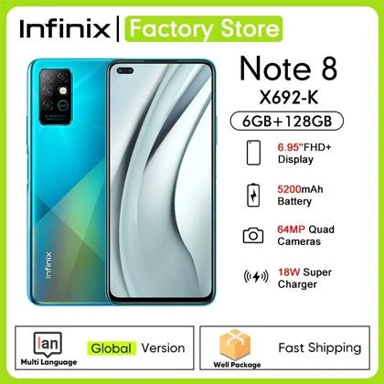 Infinix Note 8 6GB RAM – 128GB ROM price in Pakistan