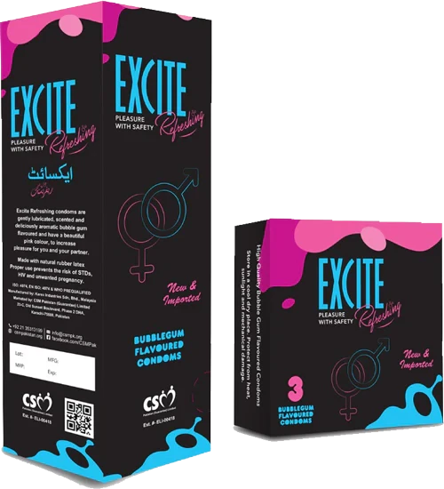 Excite Refreshing condom 6s price in Pakistan