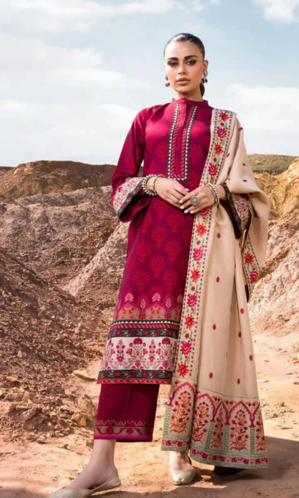 Zainab Chottani- 3PC Lawn Digital Printed Shirt With Printed Lawn Dupatta price in Pakistan