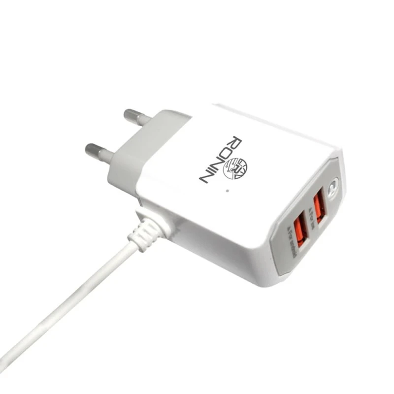 Ronin R-722 2 USB Charger with Attached Android Cable price in Pakistan
