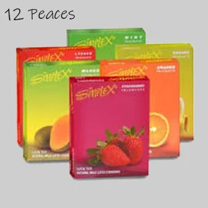 Simplex Flavoured Condom Pack of 12 Condoms price in Pakistan