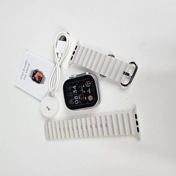 KW900 Ultra 2 Smartwatch – HD Display – Wireless Charging – BT Calling price in Pakistan