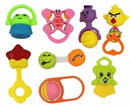 New born Baby toys collection packet 8 piece in one price in Pakistan