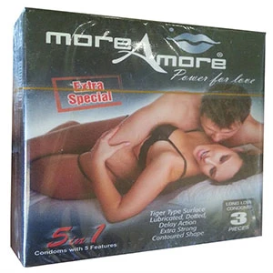 More Amore Extra Special Condoms 3 Pieces price in Pakistan