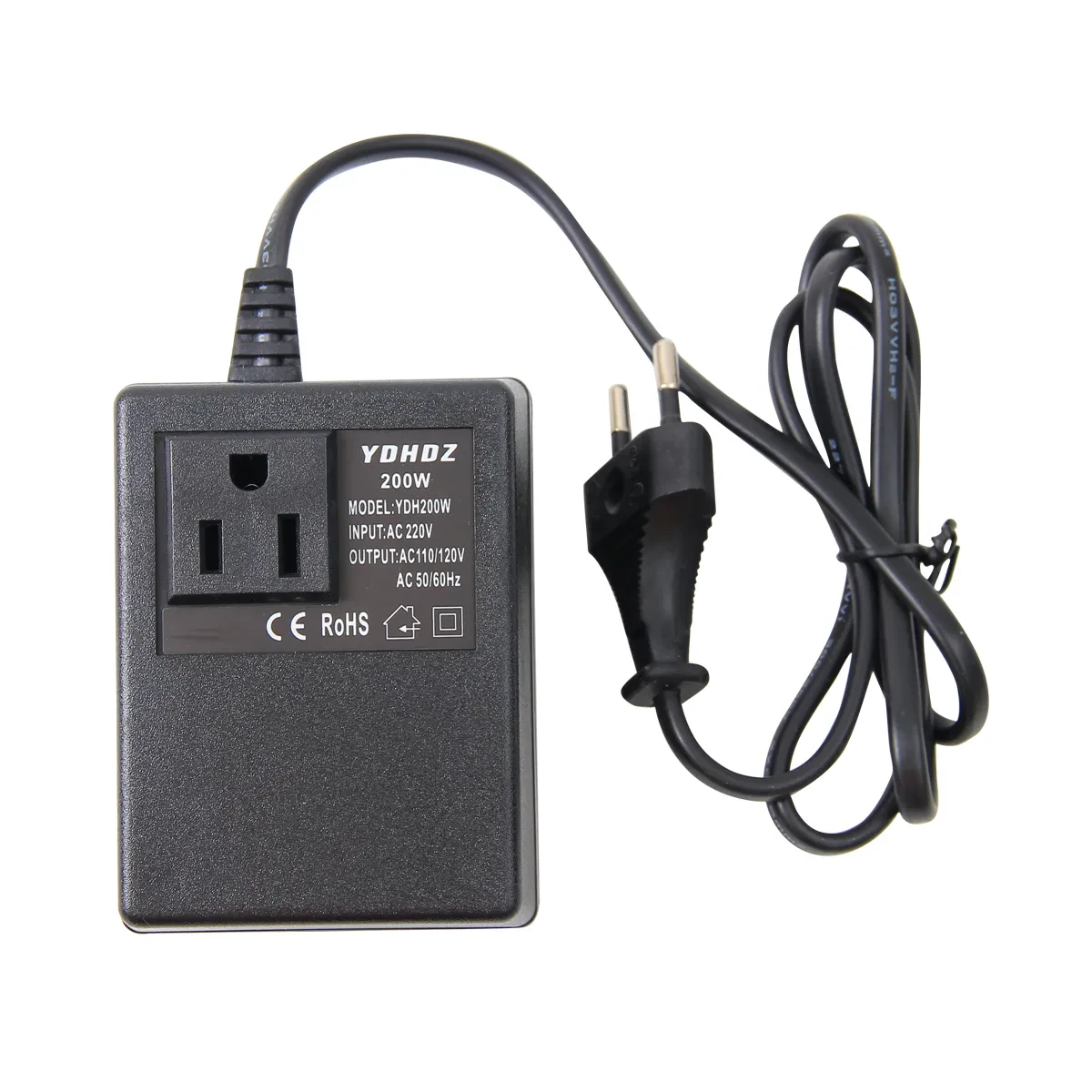 OYPFXMI- 200W Voltage Converter Transformer 220V To 110V Step Down Travel Voltage Transformer Converter EU Plug price in Pakistan
