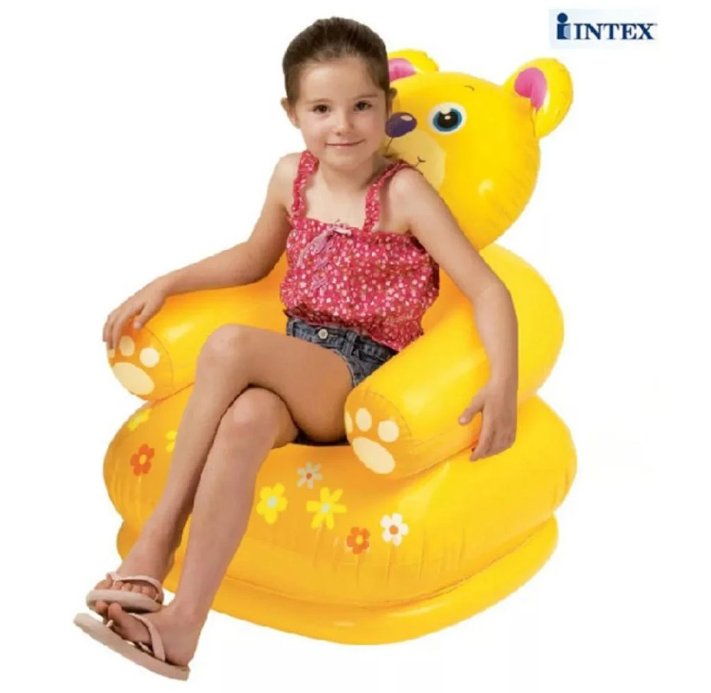 INTEX 68556 – Plastic Inflatable Happy Animal Chair Assortment Children Air Sofa price in Pakistan